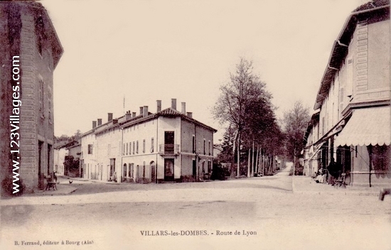 Carte postale de Villars-les-Dombes