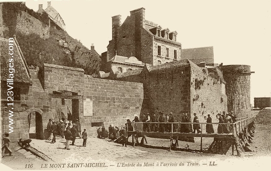 Carte postale de Mont-Saint-Michel