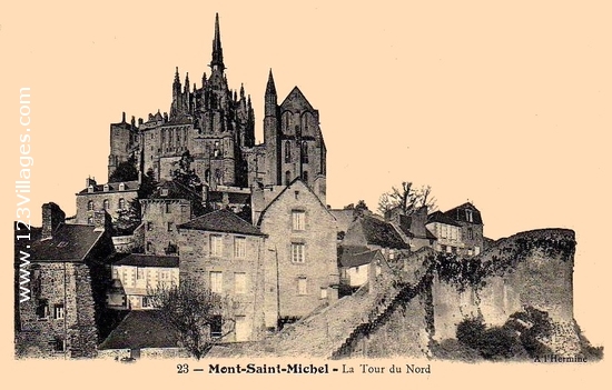 Carte postale de Mont-Saint-Michel