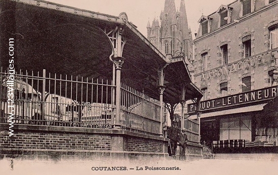 Carte postale de Coutances