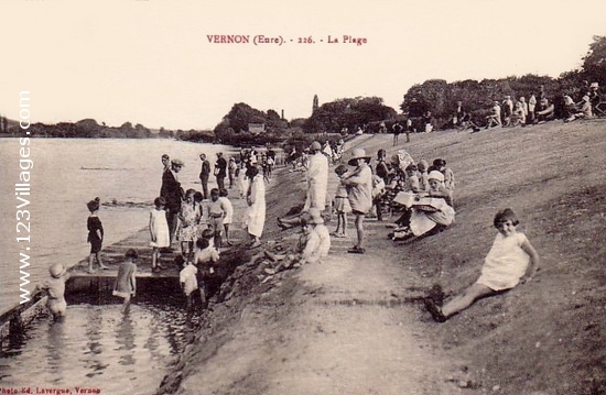 Carte postale de Vernon