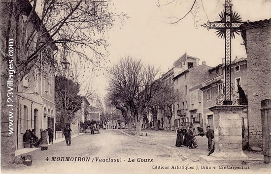Carte postale de Mormoiron