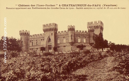 Carte postale de Châteauneuf-du-Pape