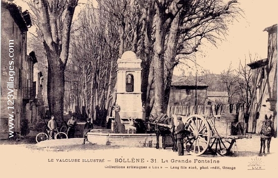 Carte postale de Bollène