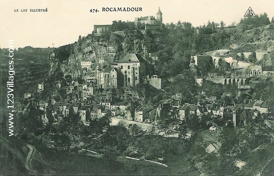 Carte postale de Rocamadour