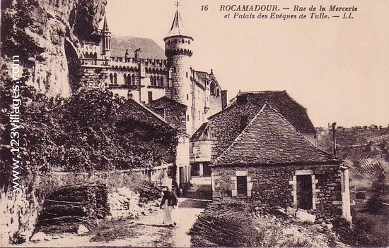 Carte postale de Rocamadour