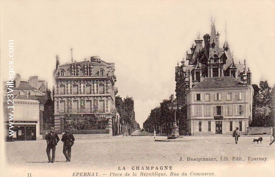 Carte postale de Épernay