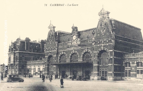 Carte postale de Cambrai