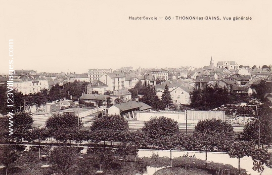 Carte postale de Thonon-les-Bains