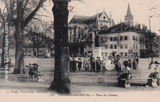Carte postale de Thonon-les-Bains