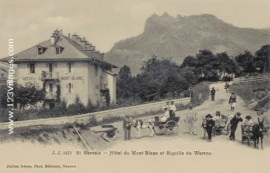 Carte postale de Saint-Gervais-les-Bains