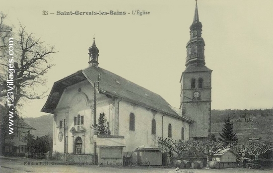 Carte postale de Saint-Gervais-les-Bains