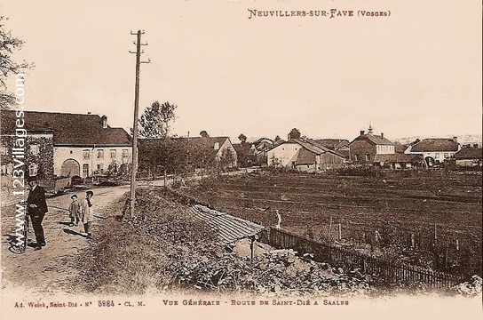 Carte postale de Neuvillers-sur-Fave