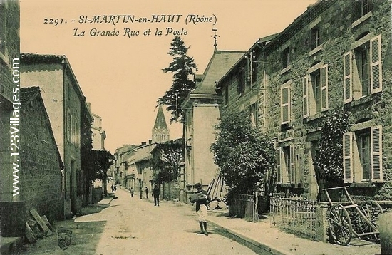 Carte postale de Saint-Martin-en-Haut