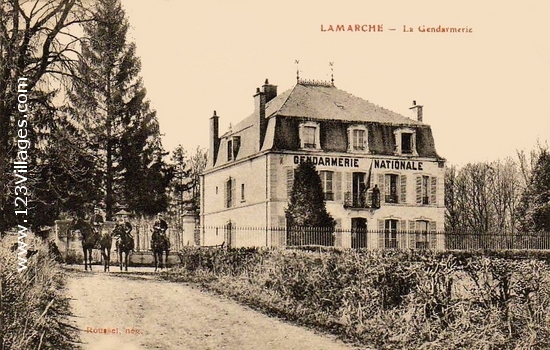 Carte postale de Lamarche