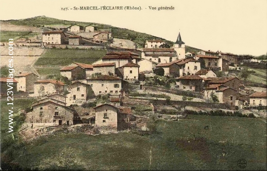 Carte postale de Saint-Marcel-l Eclairé
