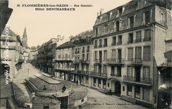 Carte postale de Plombières-les-Bains