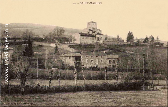 Carte postale de Saint-Mamert