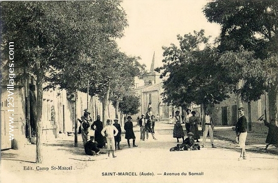 Carte postale de Saint-Marcel-sur-Aude