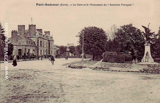 Carte postale de Pont-Audemer