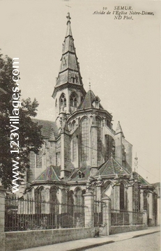 Carte postale de Semur-en-Auxois