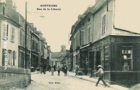 Carte postale de Montbard