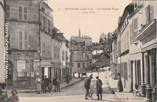 Carte postale de Montbard