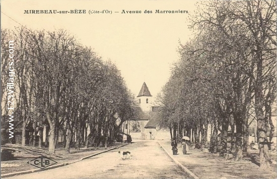 Carte postale de Mirebeau-sur-Bèze