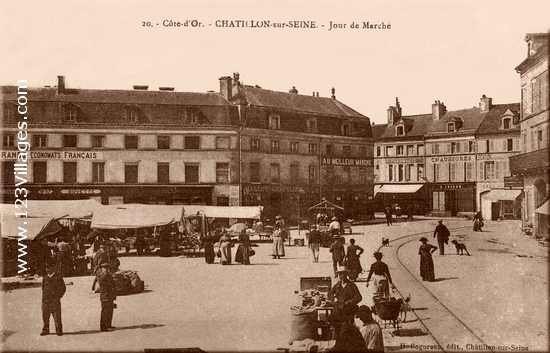 Carte postale de Châtillon-sur-Seine