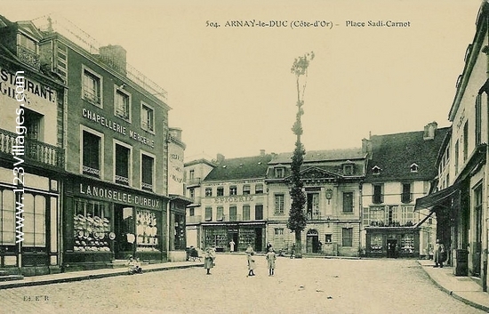 Carte postale de Arnay-le-Duc