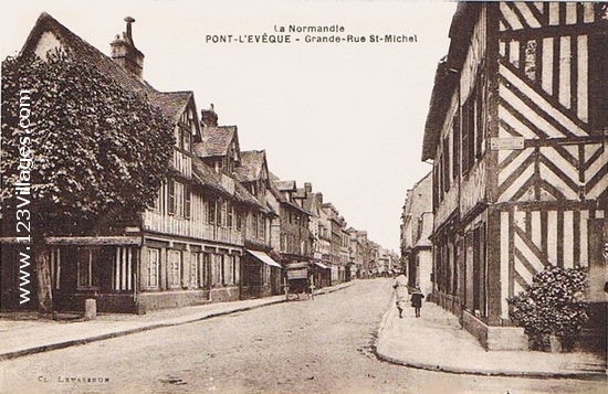 Carte postale de Pont-l Évêque
