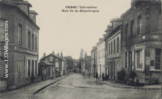 Carte postale de Orbec