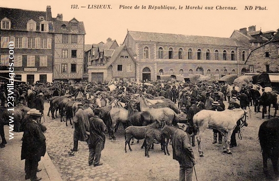 Carte postale de Lisieux