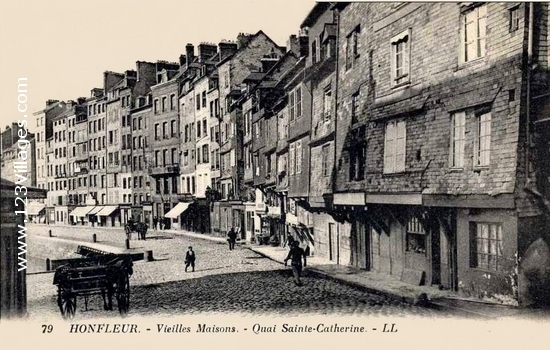 Carte postale de Honfleur