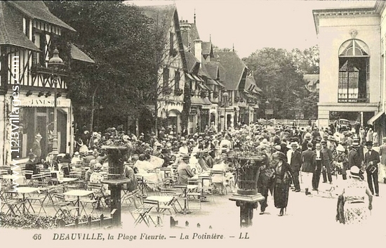 Carte postale de Deauville
