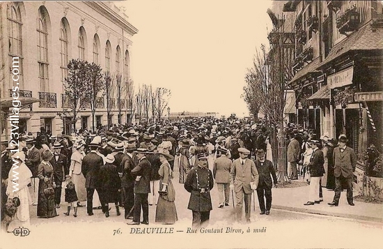 Carte postale de Deauville