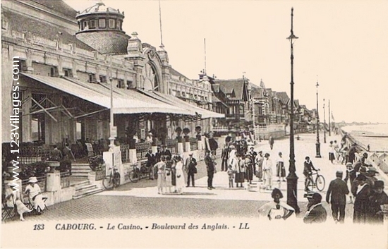 Carte postale de Cabourg