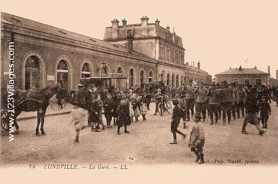 Carte postale de Lunéville