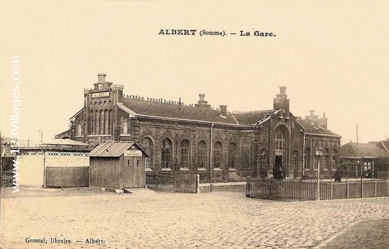 Carte postale de Albert