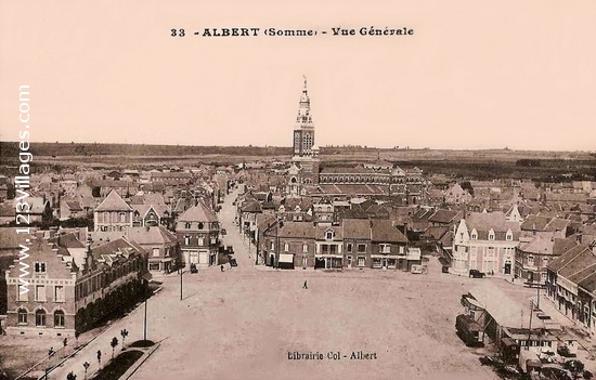 Carte postale de Albert