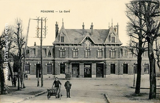 Carte postale de Péronne
