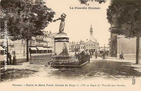 Carte postale de Péronne