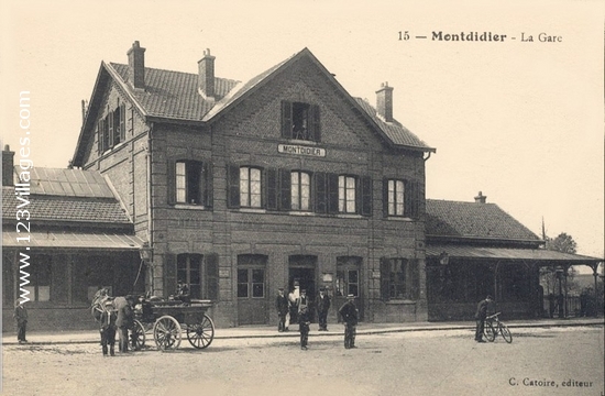 Carte postale de Montdidier