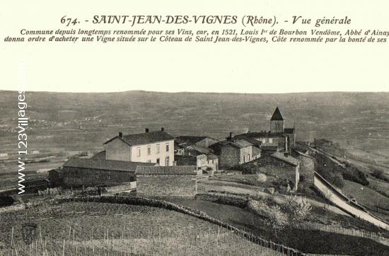 Carte postale de Saint-Jean-des-Vignes