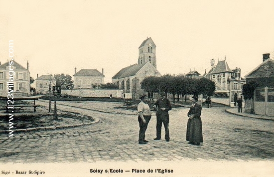 Carte postale de Soisy-sur-École