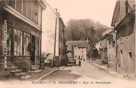 Carte postale de Beaucourt