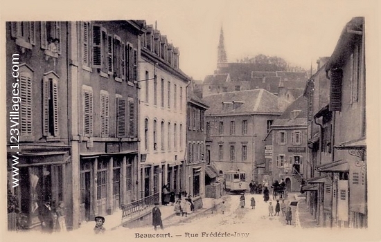 Carte postale de Beaucourt