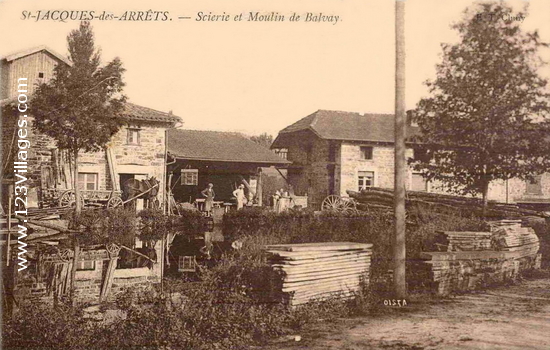 Carte postale de Saint-Jacques-des-Arrêts