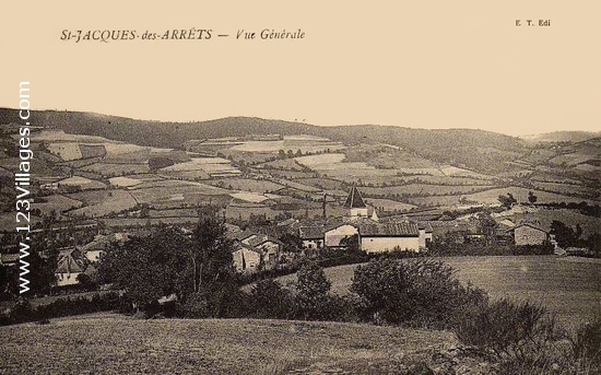 Carte postale de Saint-Jacques-des-Arrêts