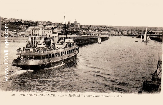 Carte postale de Boulogne-sur-Mer